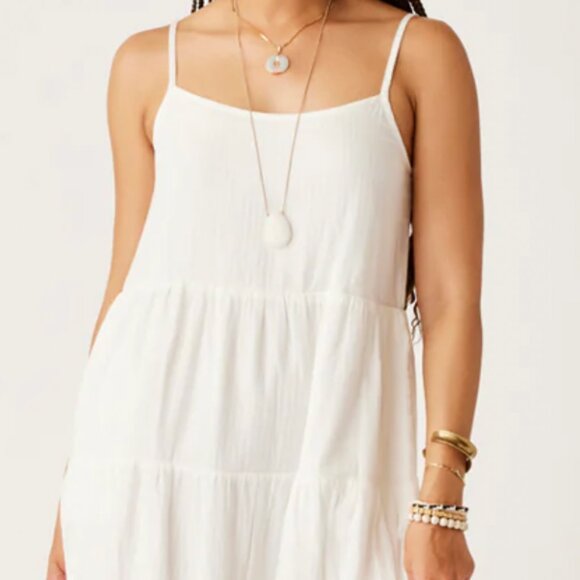 Jacey Textured Dress: Cloud Texture - XS / HAS POCKETS! - Picture 1 of 3
